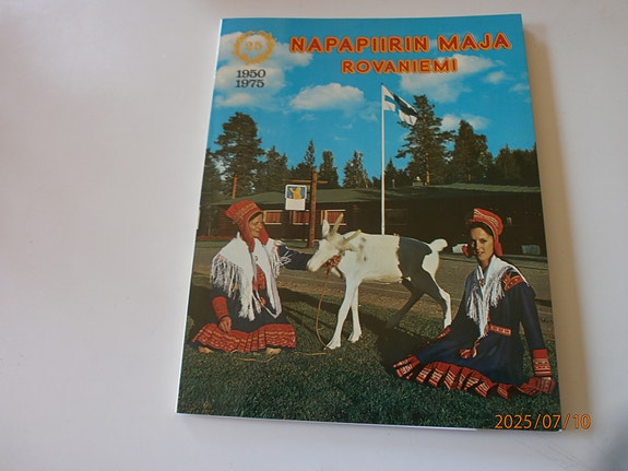 Napapiirin Maja Rovaniemi Kirja ,  USA Presitenin Roosefeltin nimmarilla
