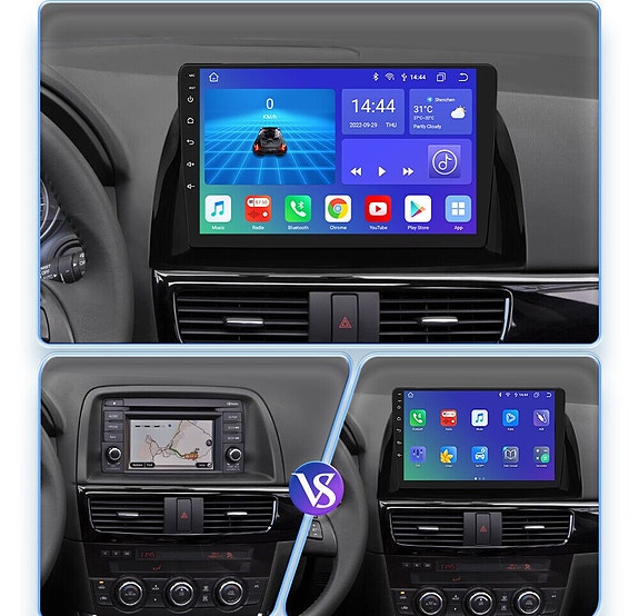 Android soitin Mazda CX-5 2012-2016