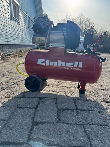 Vuokrataan Einhell kompressori + paineletku
