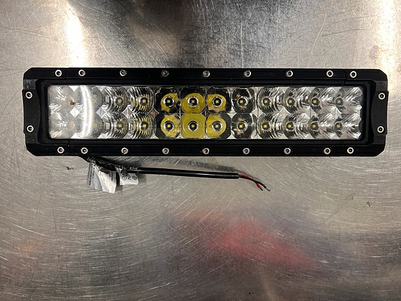 LED kaukovalo 72W  2- rivinen 13,5"