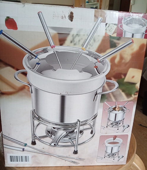 Fondue setti, käyttämätön