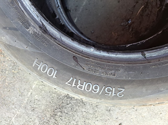 215/60R17 Radar kesärengas 2kpl