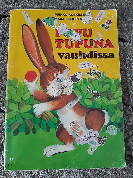 Pupu Tupuna vauhdissa kirja
