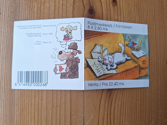 Mauri Kunnas Hologrammimerkit Postimerkkivihko Hyvä ystävä