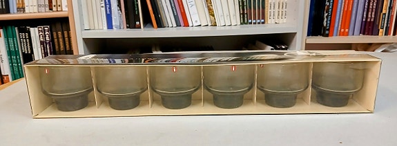 Karhula-Iittala, Tapio Wirkkala, Rondo snapsilasit 6kpl