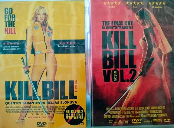 Kill Bill 1&2 dvd