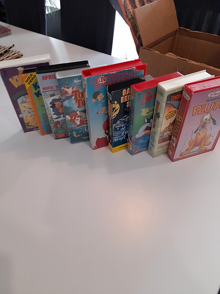 VHS Lasten videot  9 kpl