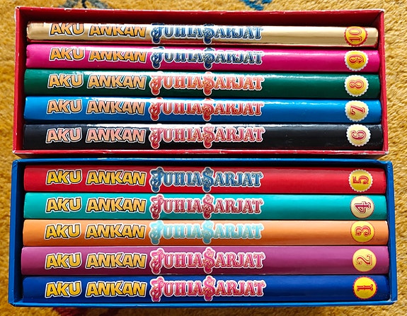 Aku Ankan Juhlasarjat 1-10