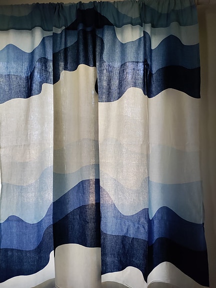 Finlayson Aalto verhot vintage