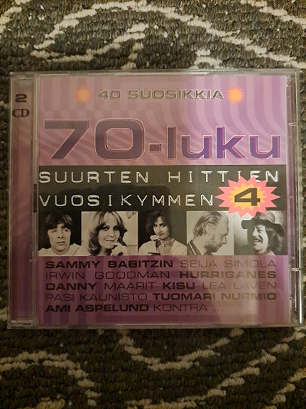 70-luku suurten hittien vuosikymmen 2-disc cd