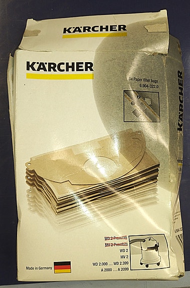 Kärcher 6.904-322.0 Pölypussit 2kpl.