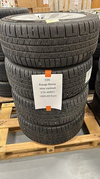 Renkaat, Range Rover