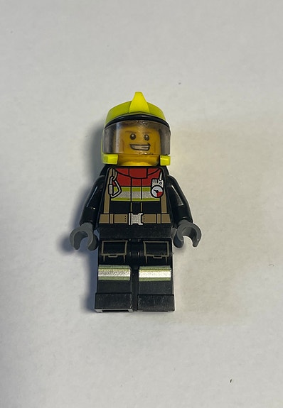 Lego palomies Minifiguuri lelu figuuri