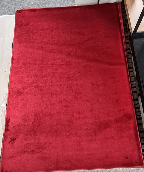 Nukkamatto punainen, n.160x230 cm