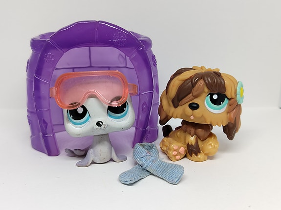 LPS hylje ja lammaskoira (Complete set)