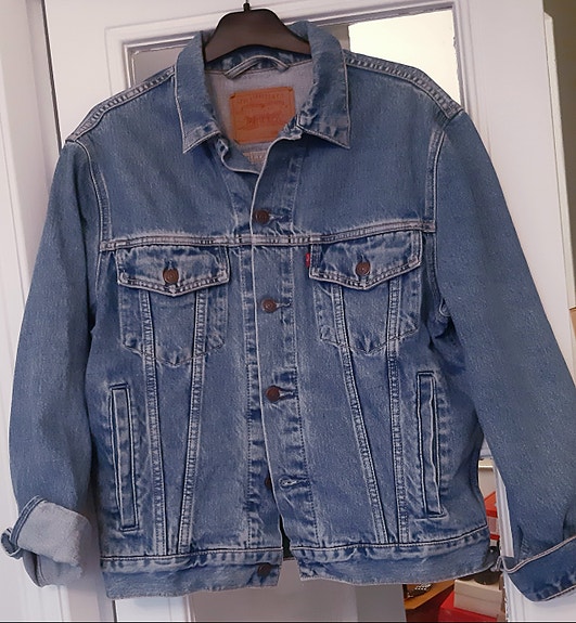 Levi Strauss farkkutakki retro, M/L (42-44)