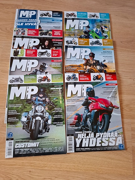 Myydään  MP-lehtiä 2014 7kpl