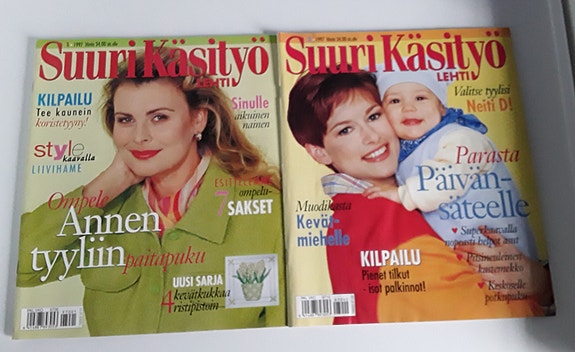 Suuri Käsityö lehdet 1-2/1997