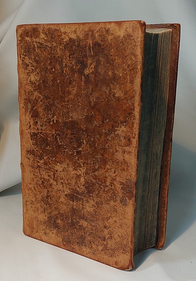 174-vuotias Raamattu Biblia vuodelta 1852