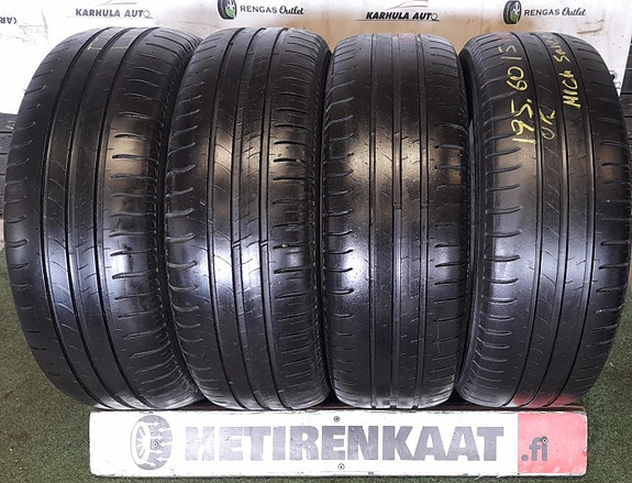 195/60 R15" Käytetyt Kesärenkaat