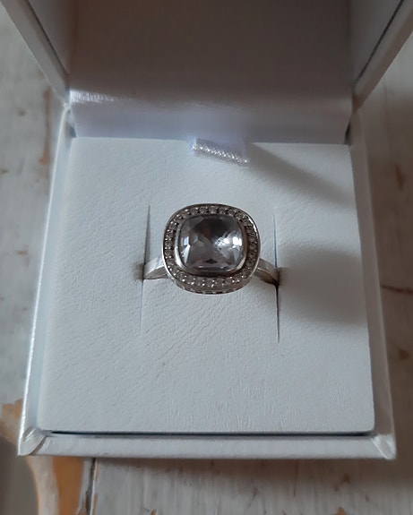Thomas Sabo hopeinen sormus