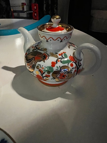 Lomonosov kukko teekannu