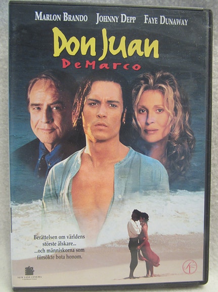 Don Juan DeMarco dvd