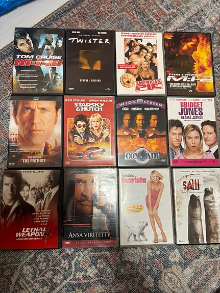 Dvd levyjä