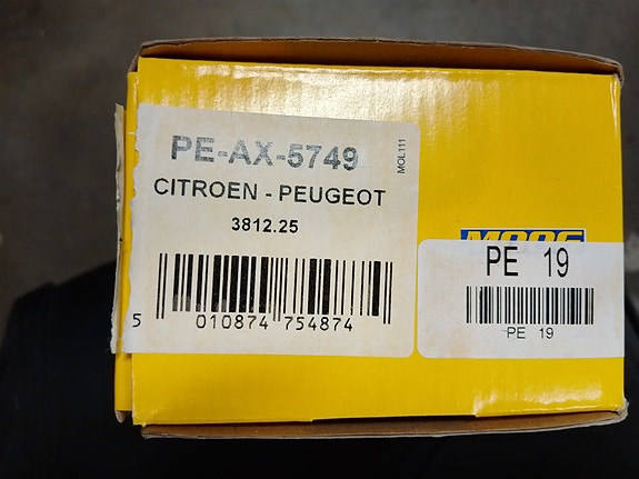 Citroen Xantia -raidetangon sisäpäät Moog
