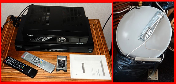 Topfield satelliitti + Topfield digiboxi