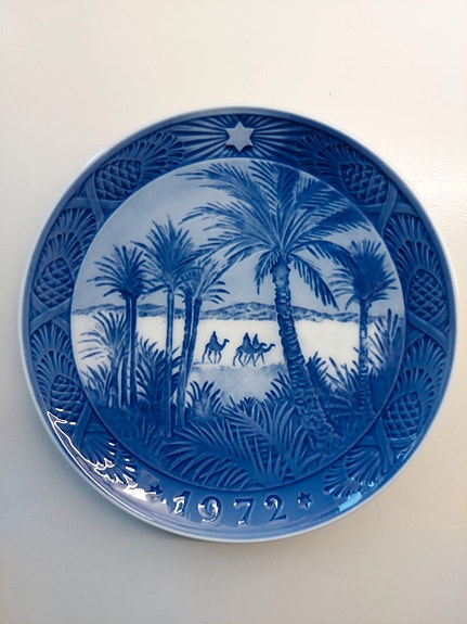 Royal Copenhagen seinälautanen 1972 'In the desert'