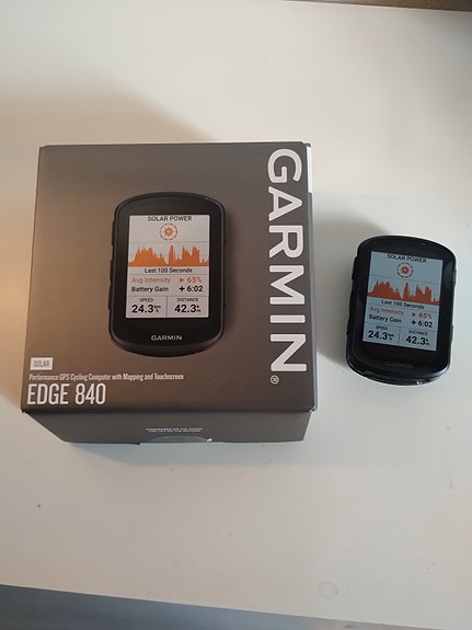 Garmin Edge 840 Solar GPS pyörätietokone