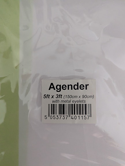 Agender Pride Lippu