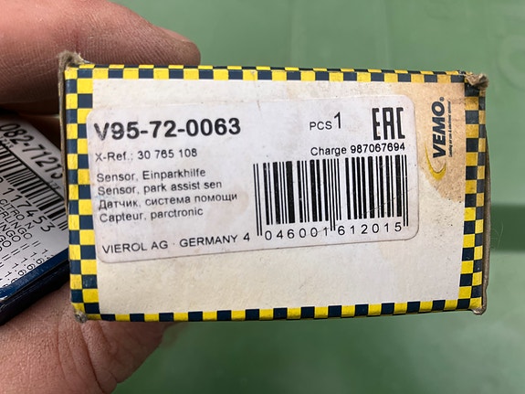 Volvo Parkkitutkan Anturi 98-