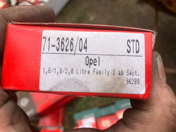 Opel 1.6-2.0 OHC 8V/Ecotec 16V Kiertokangenlaakerit 86-
