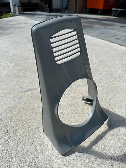 Vespa Piaggio Ape Commercial 400 etuvalon suoja