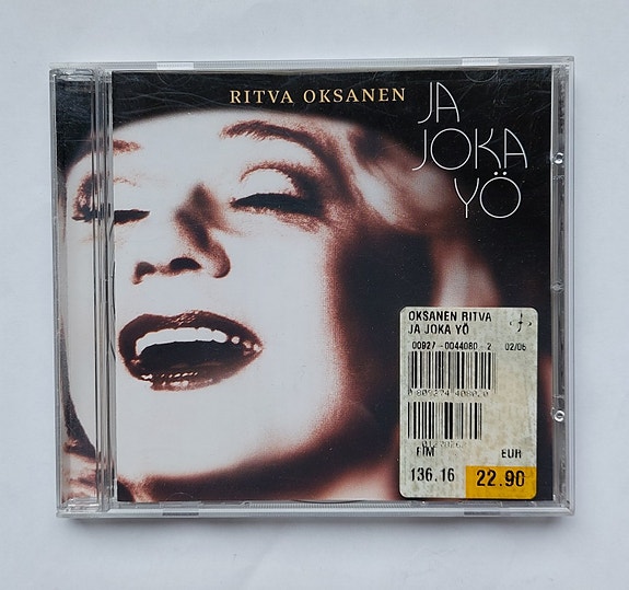 Ritva Oksanen Ja joka yö CD 2002
