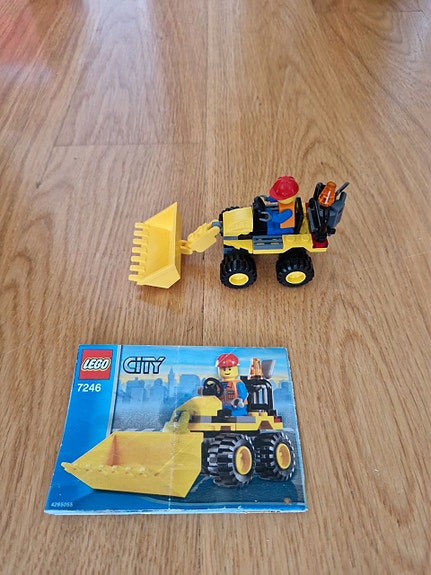 Lego City 7246 Mini Digger