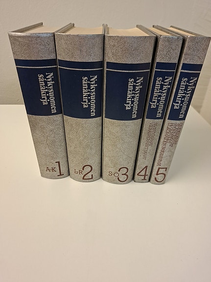 Nykysuomen sanakirja, osat 1-5