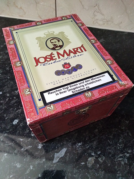 Sikarilaatikko Jose Marti Cuba Libre