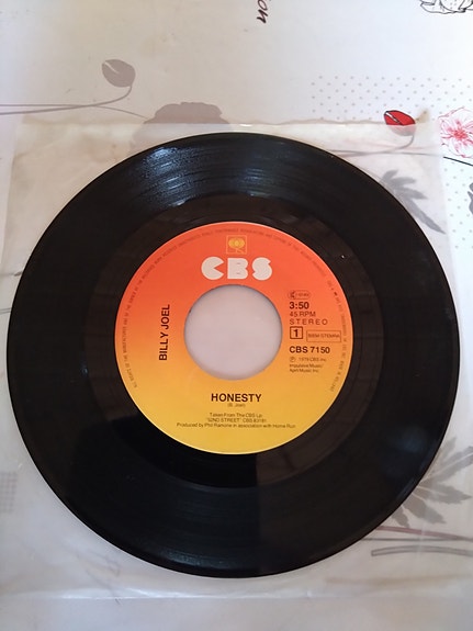 Billy Joel 7" Honesty/Root beer rag