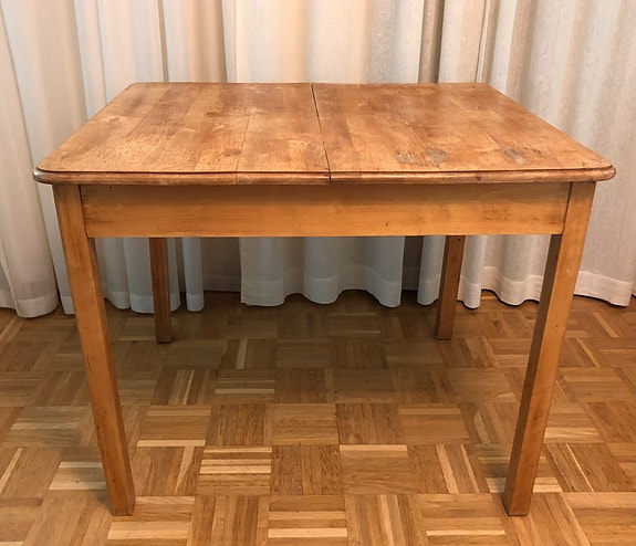 1950-60 luvun koivu ruokapöytä