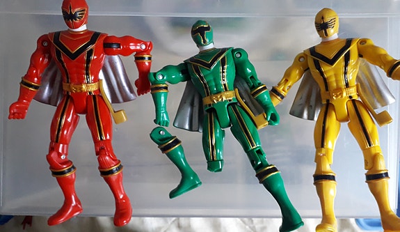 Power Rangers hahmot