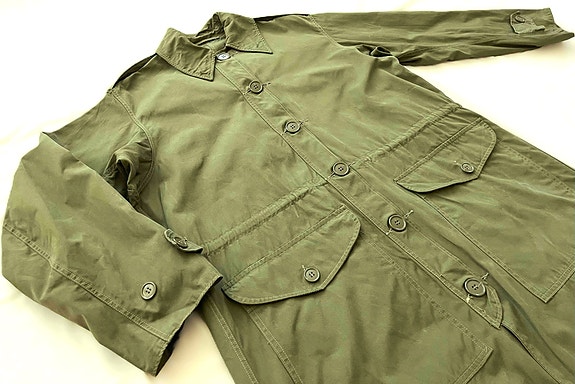 VINTAGE vihreä armeijan pitkä takki maihari parka parkatakki britti armeijatakki