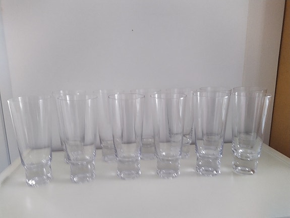 Tapio Wirkkalan Future-kuohuviinilasit 12 kpl (Iittala)