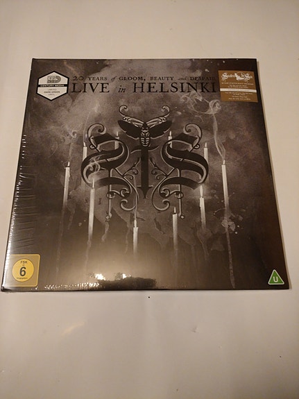 Swallow The Sun - Live In Helsinki 3LP + DVD Dark Green 200ed.