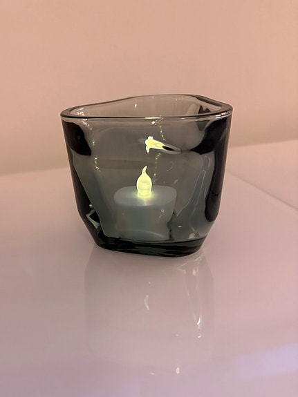 Iittala Tris kynttilälyhty harmaa