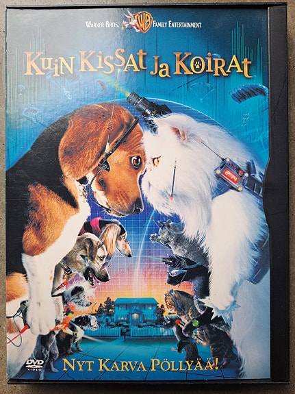 Kuin kissat ja koirat dvd