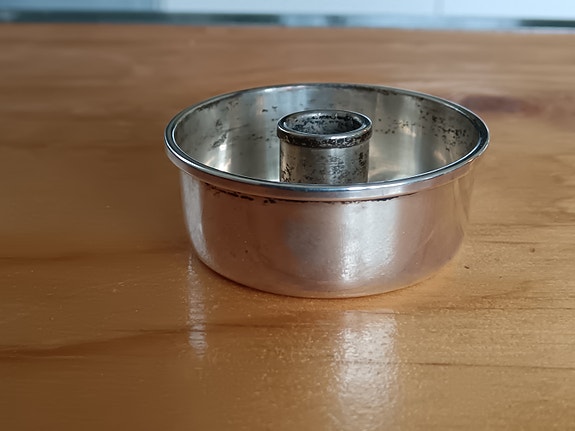 Hopeinen Birgitta kynttilänjalka, Bertel Gardberg