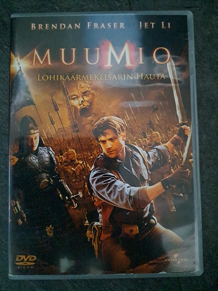 Muumio lohikäärmekeisarin hauta dvd